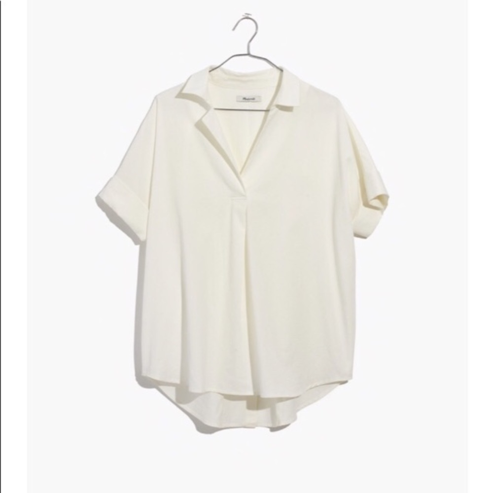 NWOT Madewell Courier Button-back